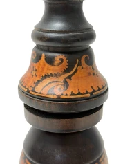 Art Deco Batik Floor Lamp by Hans Steinpatz, Dutch Design, 1920s